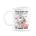 Ver imagem 1 de Caneca Flork Namorados - Você É o Amor da Minha Vida! - Branca