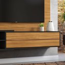 Ver imagem 6 de Painel para TV até 60 Polegadas 180CMX150,5cm 1 Porta 3 Prateleiras Nt 1115 Marrom