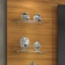 Ver imagem 5 de Painel para TV até 60 Polegadas 180CMX150,5cm 1 Porta 3 Prateleiras Nt 1115 Marrom