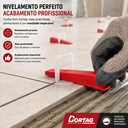 Ver imagem 3 de Cunha Niveladora Slim Cortag para Porcelanato 100un