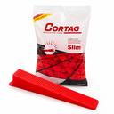 Ver imagem 1 de Cunha Niveladora Slim Cortag para Porcelanato 100un