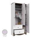 Ver imagem 5 de Quarto de Bebê com Guarda Roupa 3 Portas e Cômoda 3 Gavetas Pirueta