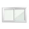 Janela de PVC Acustica Sobrepor 100x120cm com 2 Folhas e Vidro Laminado ITEC Brimak - 4