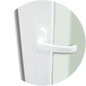 Janela de PVC Integrada 140x120cm 2 Folhas com Vidro Liso e Cremonna com Controle Remoto ITEC Brimak - 2