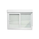 Ver imagem 6 de Janela de PVC Integrada 120x120cm 2 Folhas com Vidro Liso e Cremona ITEC Brimak