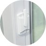 Janela de PVC Integrada 120x150cm 2 Folhas com Vidro Liso ITEC Brimak - 2