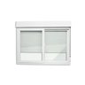 Janela de PVC Integrada 120x150cm 2 Folhas com Vidro Liso ITEC Brimak - 6