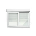 Ver imagem 6 de Janela de PVC Integrada 120x150cm 2 Folhas com Vidro Liso Itec Brimak Branco