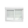 Janela de PVC Integrada 120x200cm 2 Folhas com Vidro Liso ITEC Brimak - 6