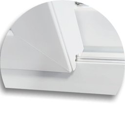 Janela de PVC Persiana Integrada 120x200cm 2 Folhas Vidro Liso Branco Itec Brimak - 4 Janela de PVC Persiana Integrada 120x200cm 2 Folhas Vidro Liso Branco Itec Brimak - 4