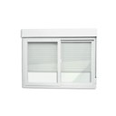 Ver imagem 6 de Janela de PVC Persiana Integrada 120x200cm 2 Folhas Vidro Liso Branco Itec Brimak