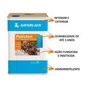 Ver imagem 2 de Polisten Sayerlack Stain Impregnante 18 Lt Mogno Inglês