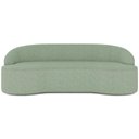 Ver imagem 3 de Sofá 4 Lugares Curvo Sala de Estar Living Lótus D02 Linho Verde 230 cm D-477 - Lyam Decor