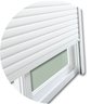 Janela de PVC Integrada 140x200cm 2 Folhas com Vidro Liso e Cremona ITEC Brimak - 3