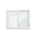 Ver imagem 6 de Janela de PVC 100x100cm 2 Folhas com Vidro Liso Itec Brimak Branco