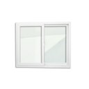 Ver imagem 6 de Janela de PVC 100x120cm 2 Folhas com Vidro Liso ITEC Brimak