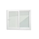 Ver imagem 6 de Janela de PVC 100x120cm 2 Folhas com Vidro Liso e Cremona Itec Brimak Branco