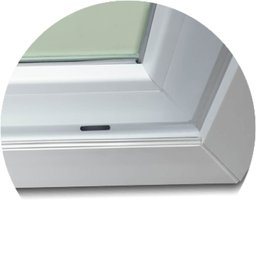 Janela de PVC 100x150cm 2 Folhas com Vidro Liso ITEC Brimak - 3
