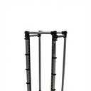 Ver imagem 2 de Rack Torre Periférico Rt-150 Titanium Racks Suporte Para Potencia e Pré-amplificador