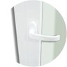 Janela de PVC 100x150cm 3 Folhas com Vidro Liso e Cremona ITEC Brimak - 2