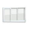 Janela de PVC 100x200cm 3 Folhas com Vidro Liso ITEC Brimak - 6