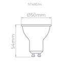 Ver imagem 3 de Lâmpada Led Dicróica Gu10 Eco 6w 3000k 450lm-stella