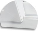 Ver imagem 4 de Janela de PVC 100x200cm 3 Folhas com Vidro Liso e Cremona ITEC Brimak