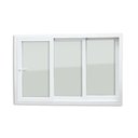 Ver imagem 6 de Janela de PVC 100x200cm 3 Folhas com Vidro Liso e Cremona ITEC Brimak