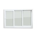 Ver imagem 6 de Janela de PVC 120x150cm 3 Folhas com Vidro Liso e Cremona ITEC Brimak