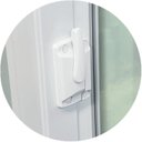 Ver imagem 2 de Janela de PVC 100x150cm 4 Folhas com Vidro Liso Itec Brimak Branco