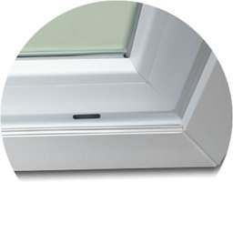 Janela de PVC 100x150cm 4 Folhas com Vidro Liso ITEC Brimak - 3