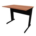 Ver imagem 4 de Mesa Escrivaninha de Estudos 90cm X 60cm Pé Metal F5 Office