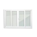 Ver imagem 6 de Janela de PVC 100x150cm 4 Folhas com Vidro Liso e Cremona ITEC Brimak