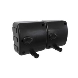 Varal de Parede Automático 2 Módulos de 6m Preto Stendmax - 1