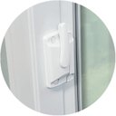 Ver imagem 2 de Janela de PVC 100x240cm 4 Folhas com Vidro Liso e Cremona ITEC Brimak