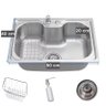 Cuba Pia Cozinha Gourmet Aço Inox 50x40 C Acessórios Fc-73 - 3