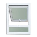 Ver imagem 6 de Janela de PVC Maxim-Ar 100x60cm com Bandeira e Vidro Mini Boreal ITEC Brimak