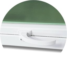 Janela de PVC Maxim-Ar 100x80cm com Bandeira e Vidro Mini Boreal ITEC Brimak - 3
