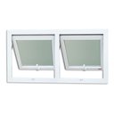 Ver imagem 6 de Janela de PVC Maxim-Ar 60x120cm 2 Basculas com Vidro Mini Boreal ITEC Brimak