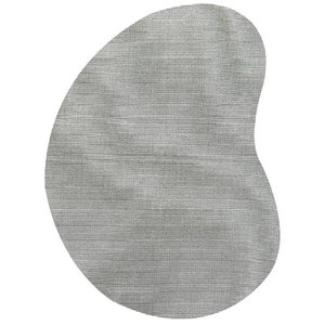 Tapete Vibe Prata Orgânico 1,50x2,50m - Tapetes Via Star