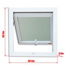Ver imagem 7 de Janela de PVC Maxim-Ar 60x80cm com Vidro Mini Boreal ITEC Brimak