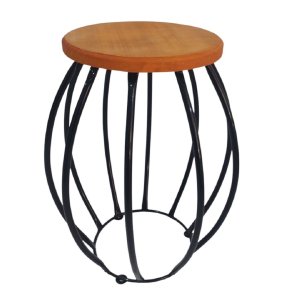 banco barril chapa área gourmet ferro madeira artesanal