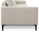 Ver imagem 4 de Sofá 3 Lugares para Sala Living Industrial 240cm Amélie L06 Couro Off White - Lyam Decor