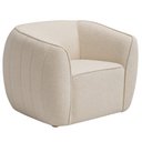 Ver imagem 1 de Poltrona Decorativa Premium Provença Bouclé Off White - Nexta Casa