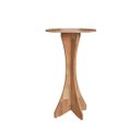 Ver imagem 2 de Conjunto Mesa Bistrô Alta 2 Banquetas Madeira Capri Amêndoa Cbmbc60