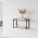 Ver imagem 2 de Prateleira Dupla Estante Mdf 30x60cm Tipo Industrial