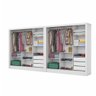 Closet Casal Duplo Dubai 6 Portas Premium 6 Gavetas - 2