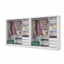 Ver imagem 2 de Closet Casal Duplo Dubai 6 Portas Premium 6 Gavetas