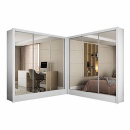 Closet Casal Duplo Dubai 6 Portas Premium 6 Gavetas - 3