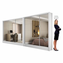Closet Casal Duplo Dubai 6 Portas Premium 6 Gavetas - 4